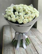Букет 35 Белых роз #REPLACE_PRED# Юркино