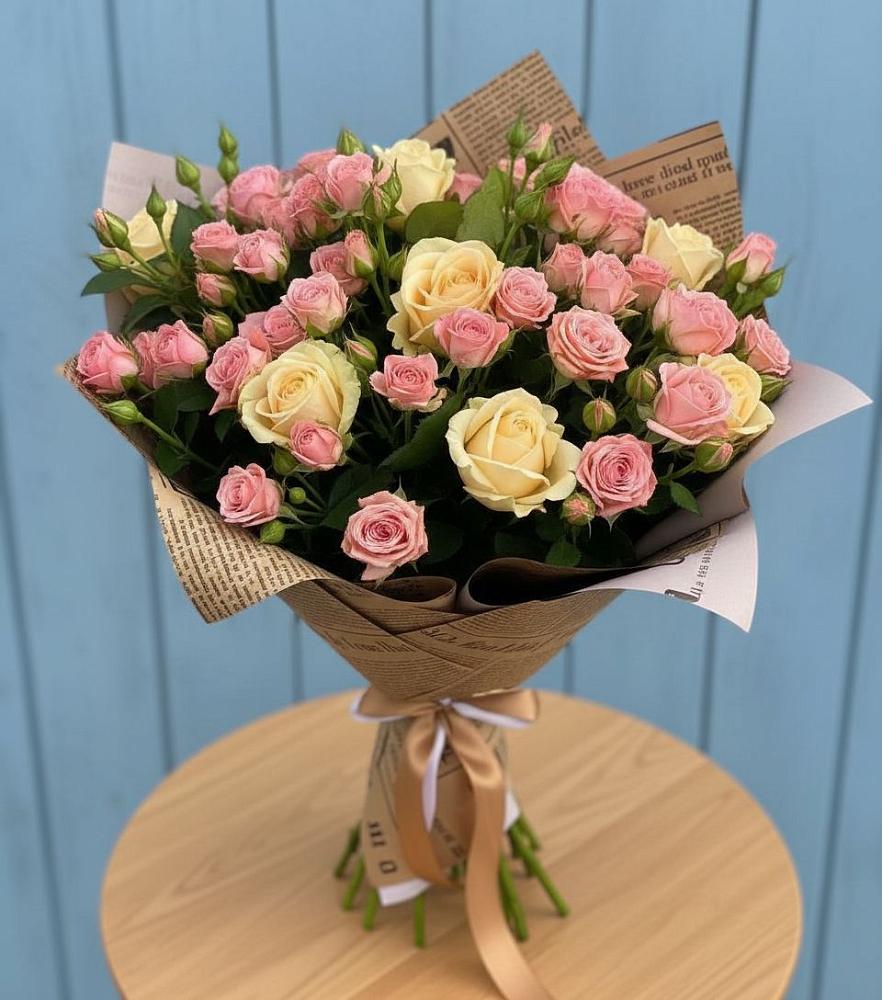 Букет цветов из: Розы в Юркино