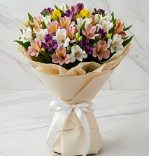Букет цветов из:  Альстромерии в Юркино