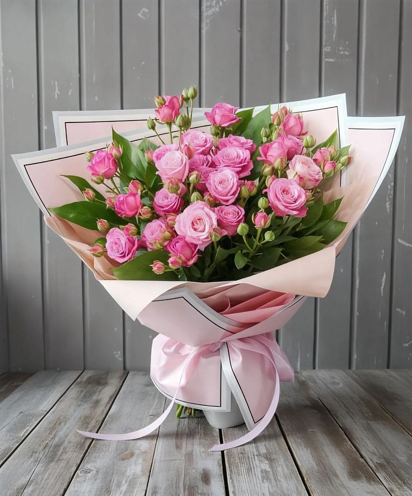 Букет Розовый кустик в Юркино