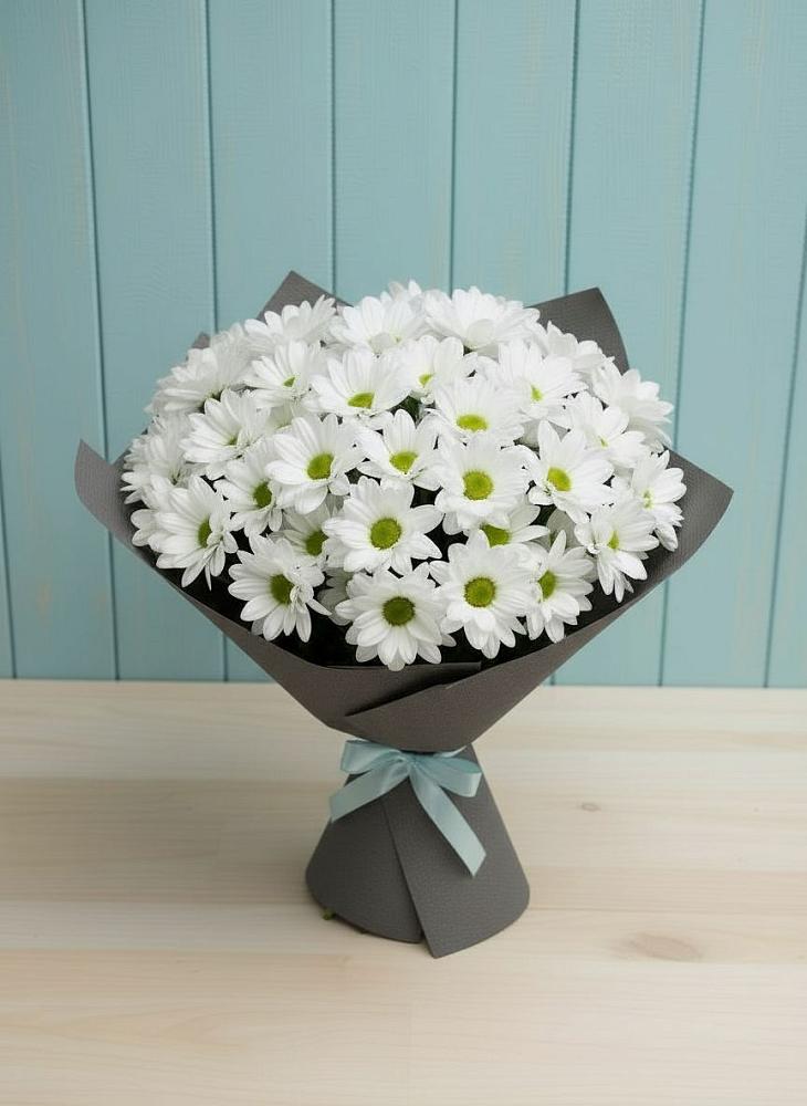 Букет цветов из: Хризантемы в Юркино