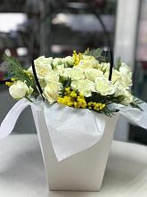 Цветочная композиция из Розы  в Юркино