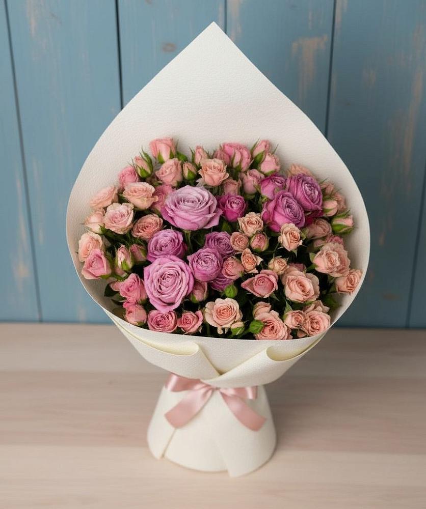 Букет цветов из: Розы в Юркино