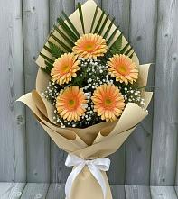 Букет цветов из:  Герберы в Юркино