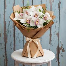 Букет цветов из:  Орхидеи и Розы в Юркино