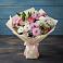 Букет цветов из: Хризантемы, Альстромерии и Розы в Юркино
